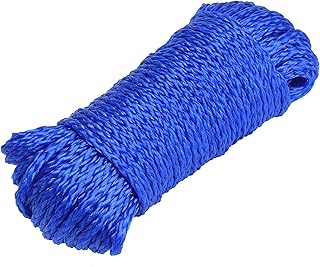 Poly Crab Line Floating for Crab Trap 1/4 in Dia, 100FT Polyethylene,Twisted Crabbing Rope 1PCS