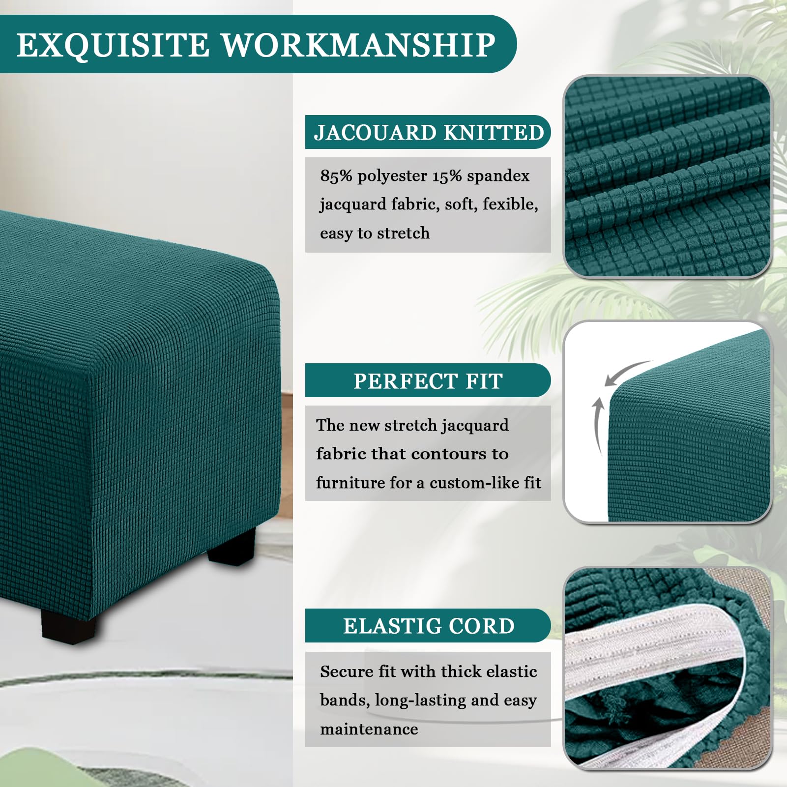 Fodera per poggiapiedi Gronlid, Fodera per pouf Ikea Gronlid, Fodera di ricambio Gronlid, Fodera per divano Gronlid - Italia