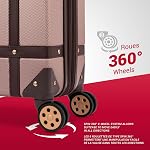 SwissGear Unisex 9400 Hardside Luggage- Carry-On Luggage