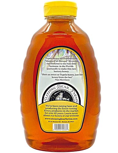 Miniatura 8 de Miel Tupelo 32oz – 2 libras – Tarro de dos libras – de Sleeping Bear Farms Beekeepers en la cuenca del río Apalachicola Florida