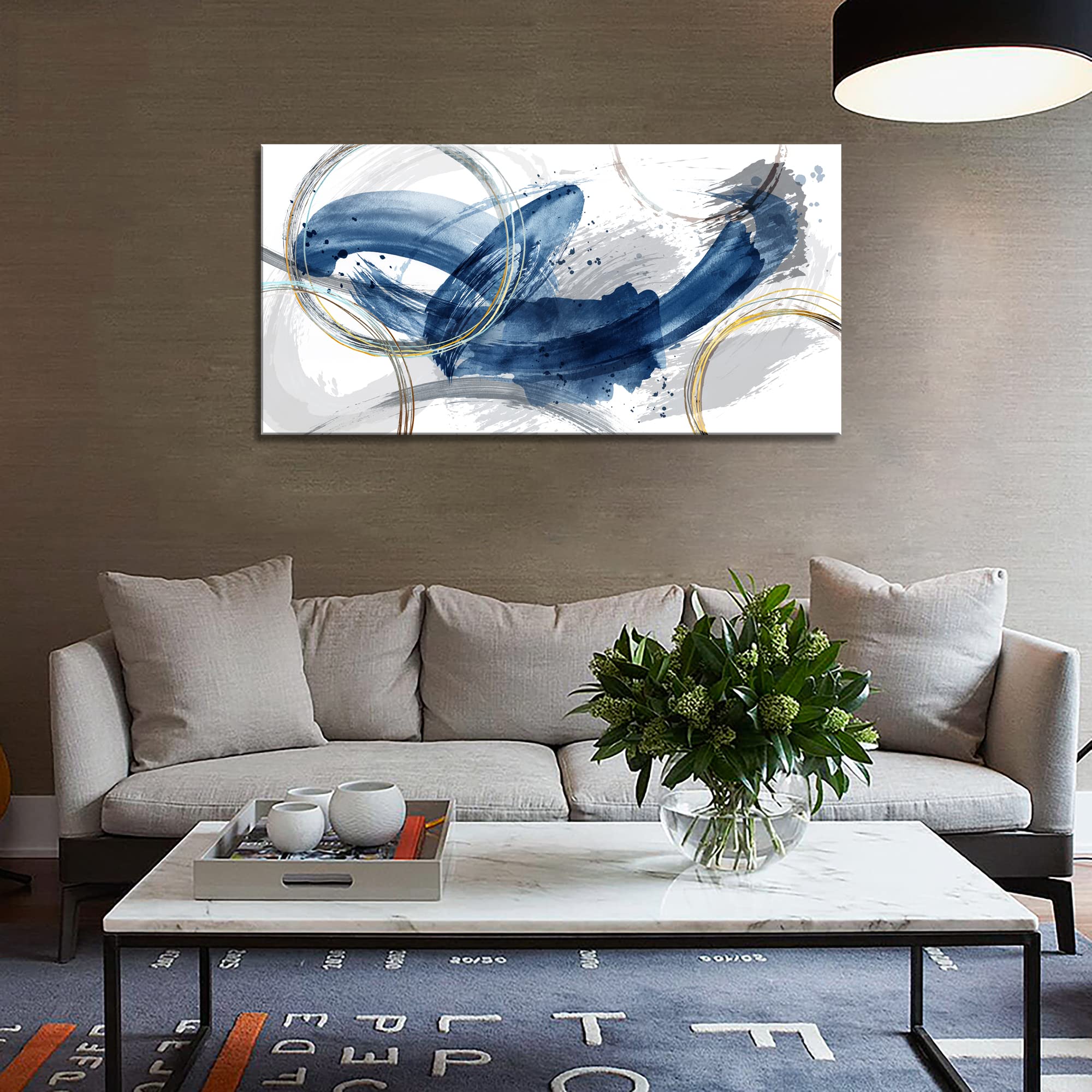 Amazon.co.jp: DBLAKI DB02350 抽象ウォールアート キャンバスプリント