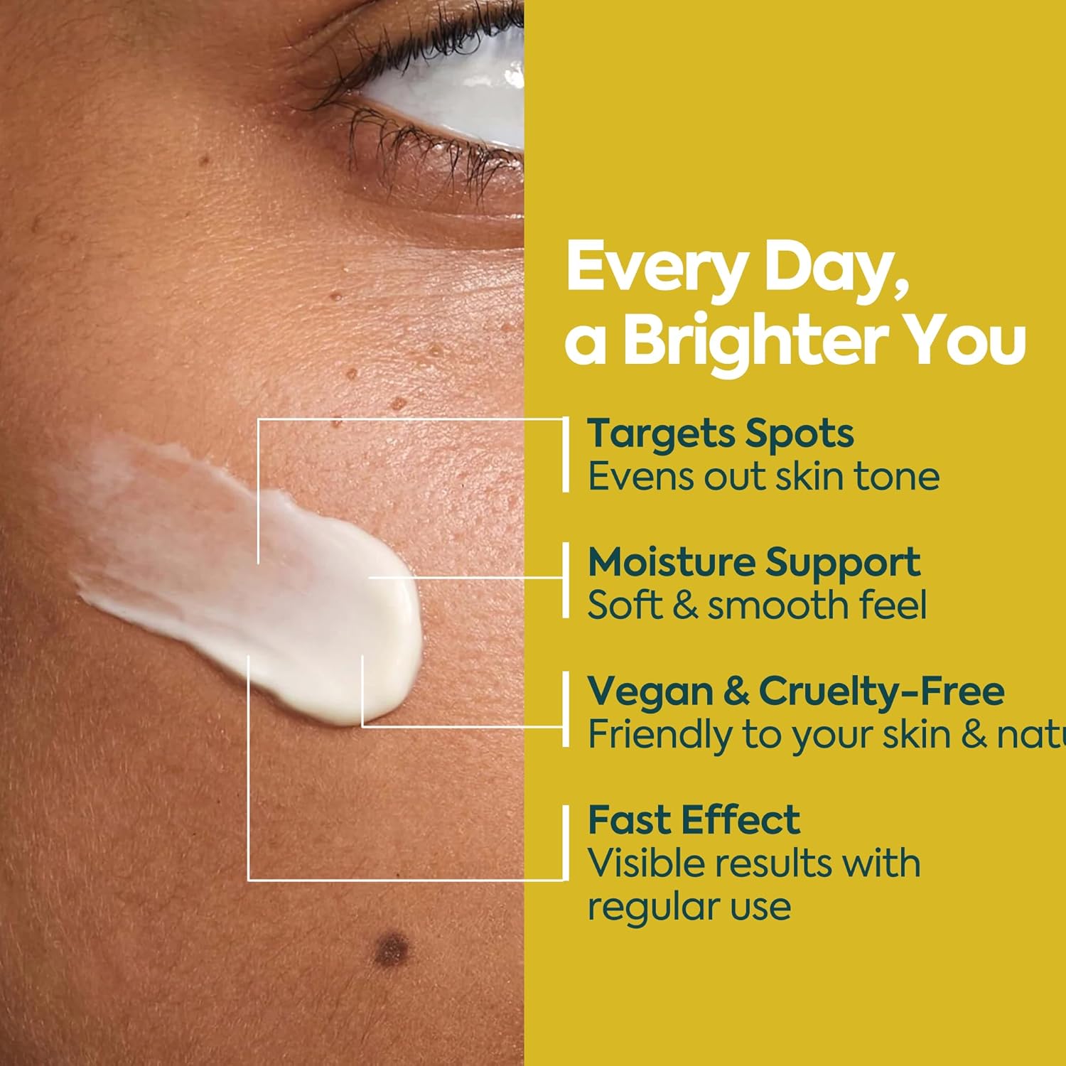 Dark Spot Corrector for Face – Brightening Moisturizer for Uneven Tone, Radiance-Boosting Face Cream for Women, Nourishing Spot-Fading Formula, 40 ml - Image 6