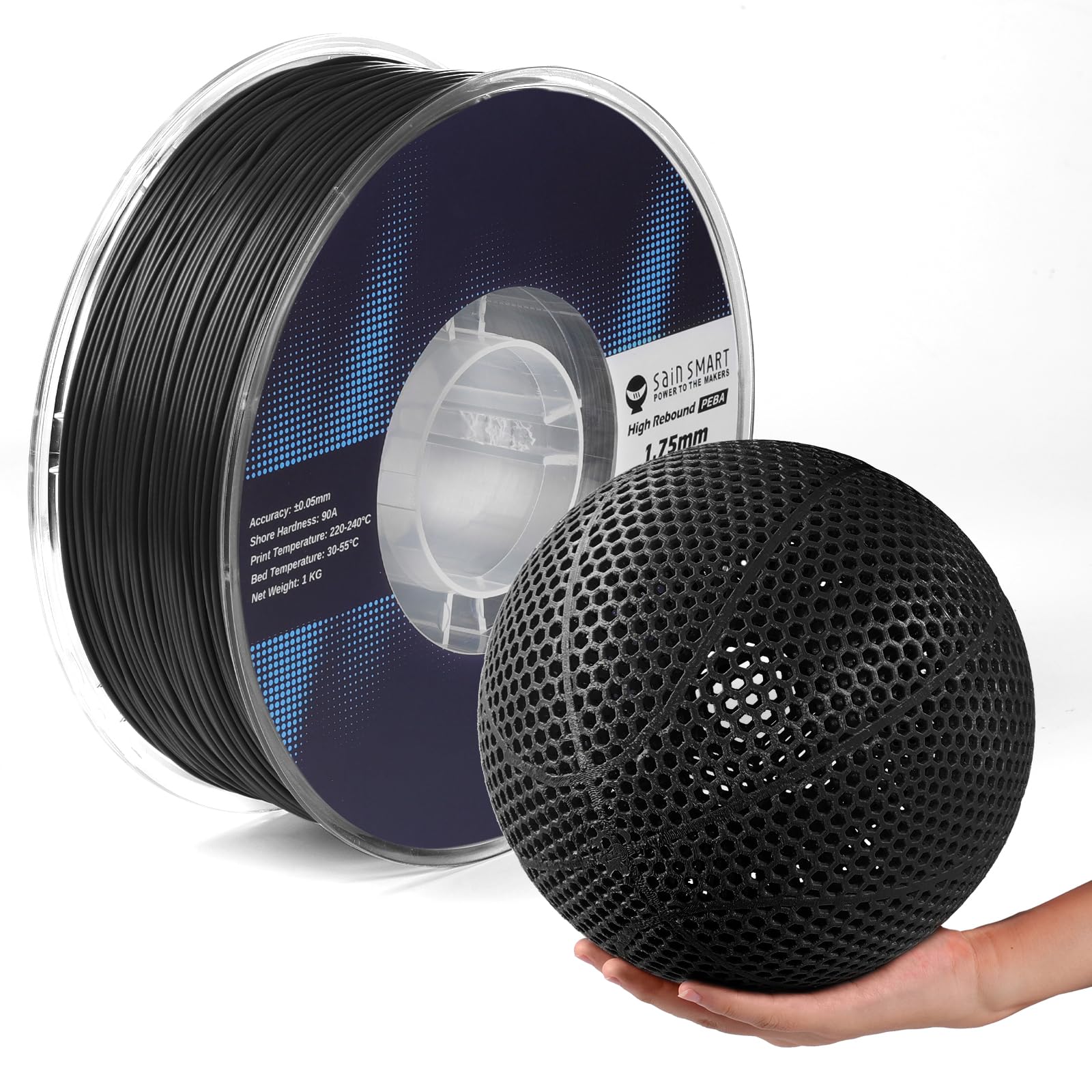 Amazon.co.jp: SainSmart PEBA 高反発 90A フレキシブルフィラメント