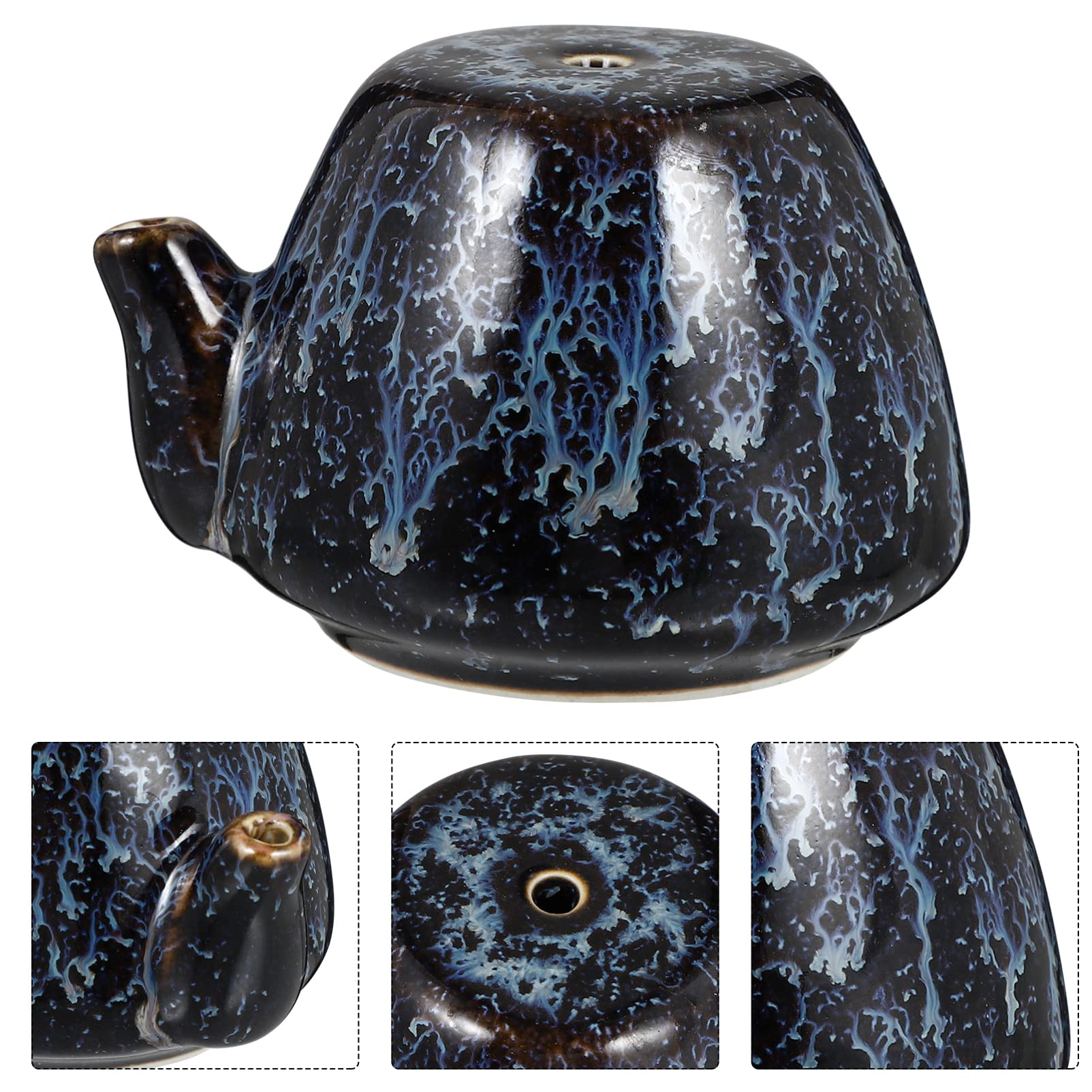 EXCEART 3stücke Kalligraphie Wassertropfer Aus Keramik Blauer Farbverlauf Tintentropfen Für Schreibwaren Leicht Und Tragbar Für Kalligrafie Und Malerei Perfektes Für Kunstliebhaber