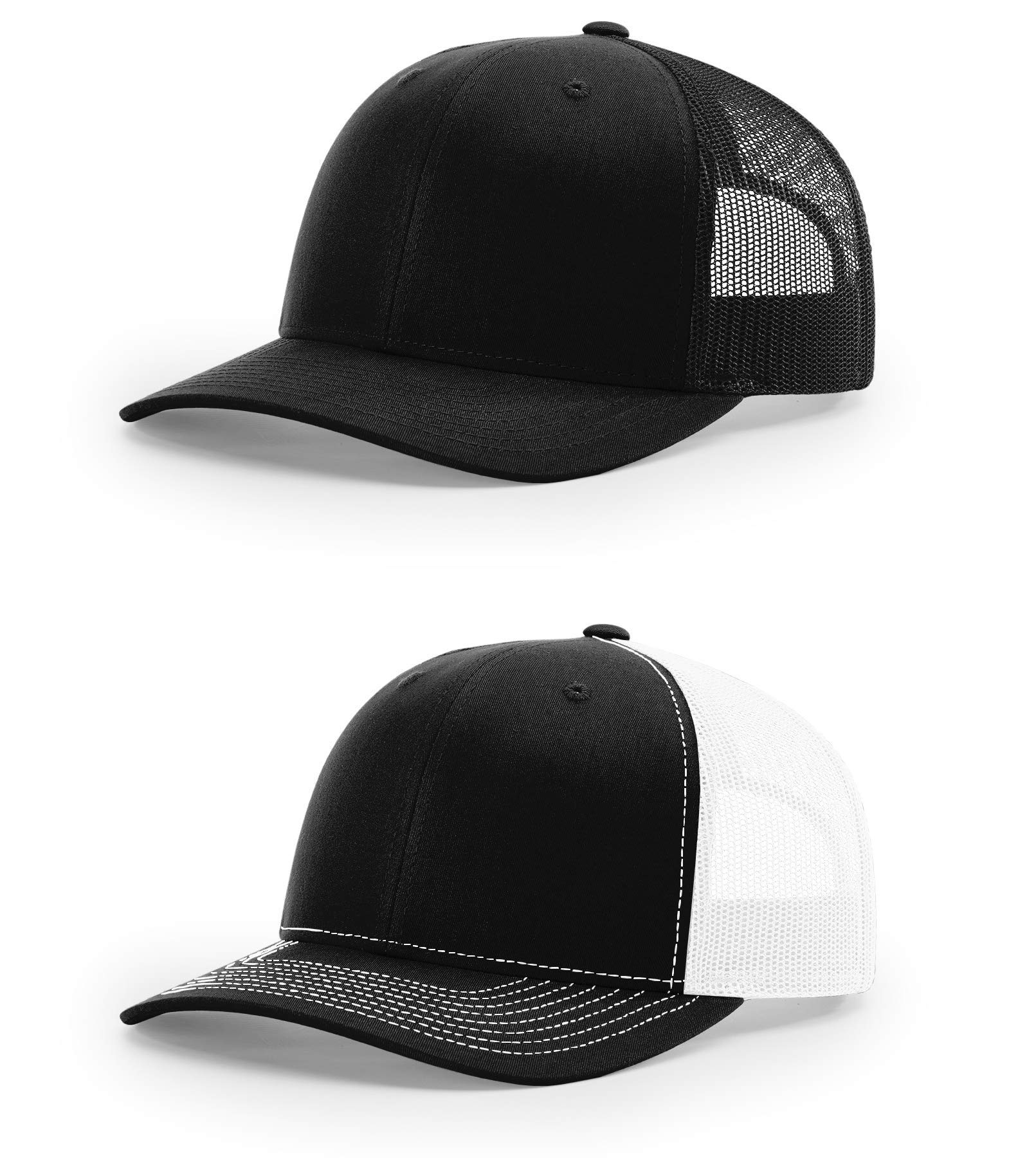 Richardson 112P Printed Trucker OSFA Baseball Hat Ball Cap