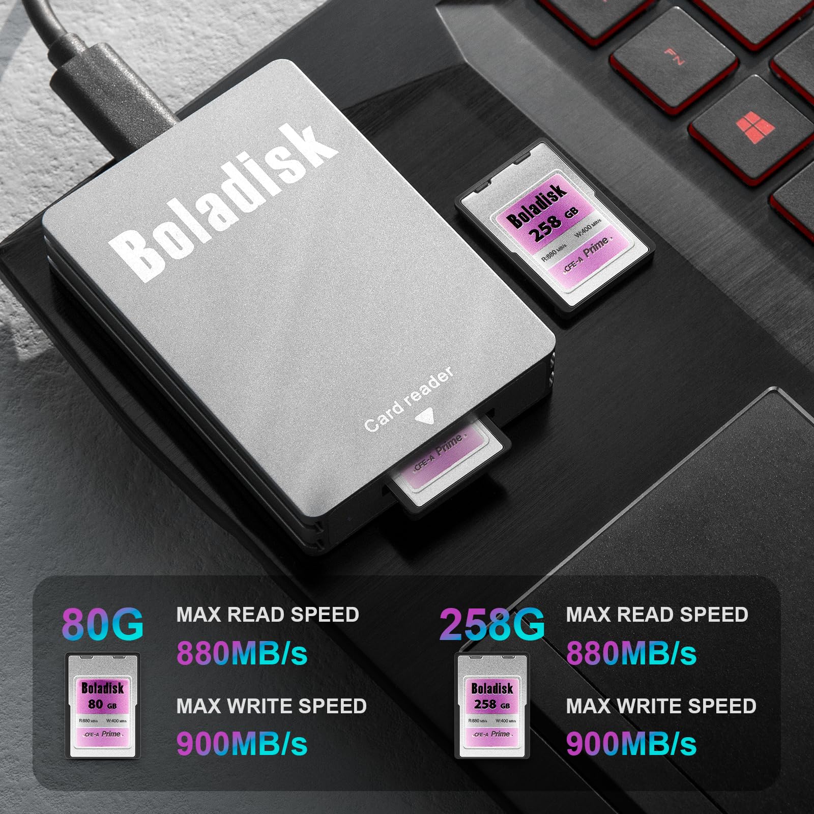 Amazon.co.jp: CFexpress Type A メモリーカード カードリーダー