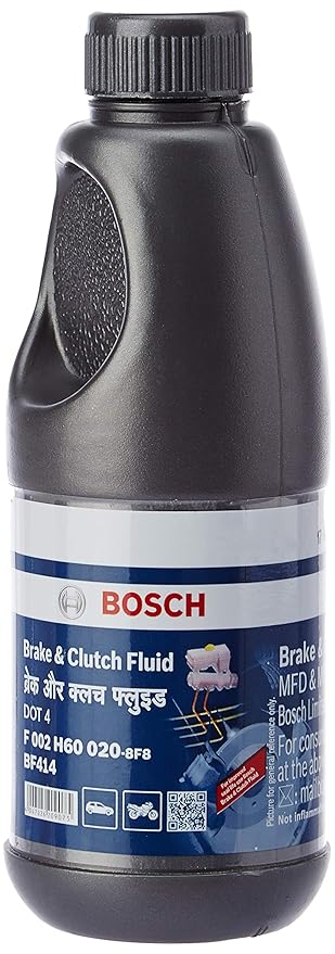 Bosch Transmission Mechanism Brake Fluids F002H60020- for Both Two Wheelers & Four Wheelers