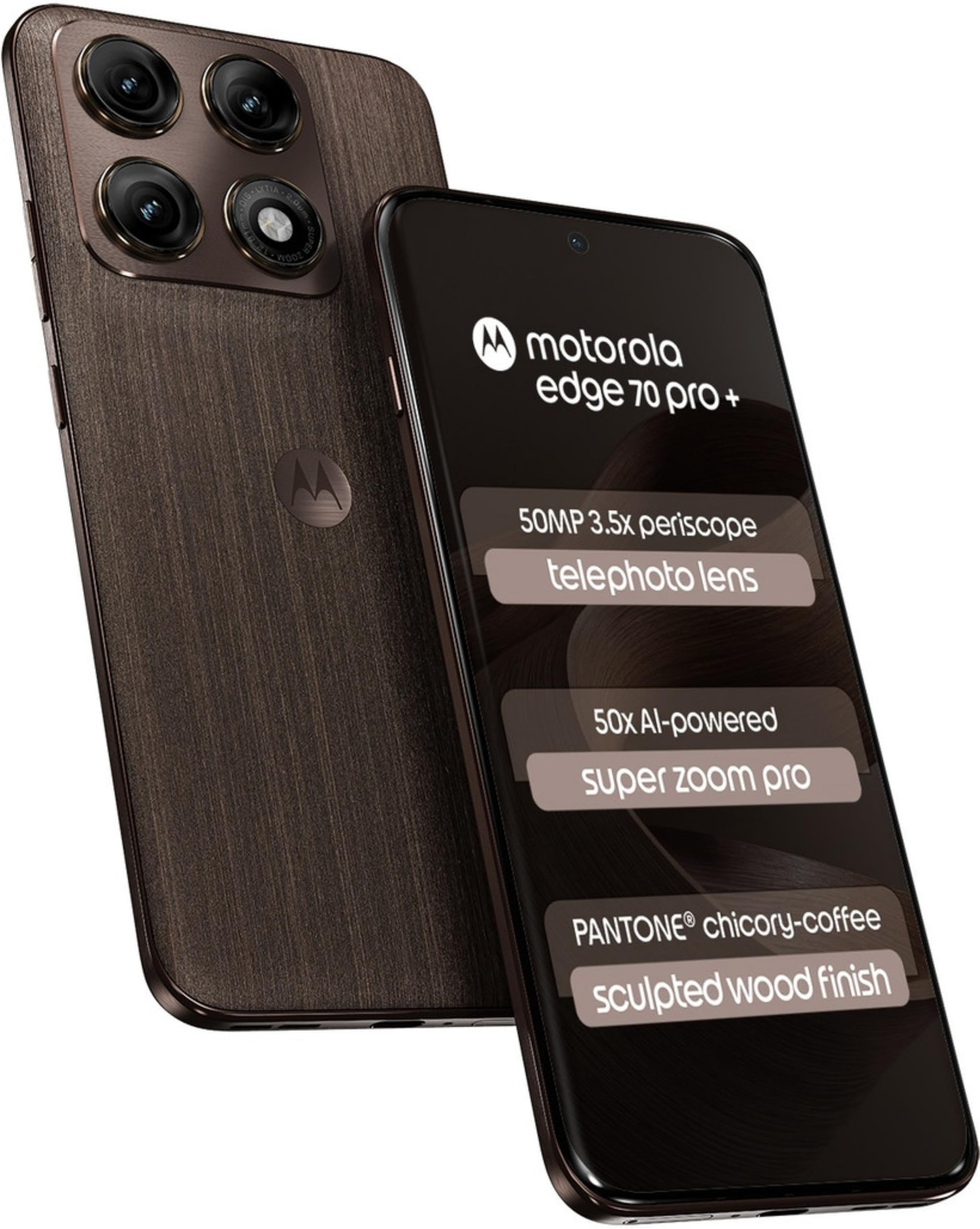 Motorola Edge 70 Pro+ 5G (PANTONE Chicory Coffee, 12GB RAM, 256GB Storage)| 6.8" Extreme AMOLED | 50MP Triple Rear| 50MP Selfie | 6500mAh Battery | 90W + 15W Wireless Charging | Dimensity 8500 Extreme-image-9