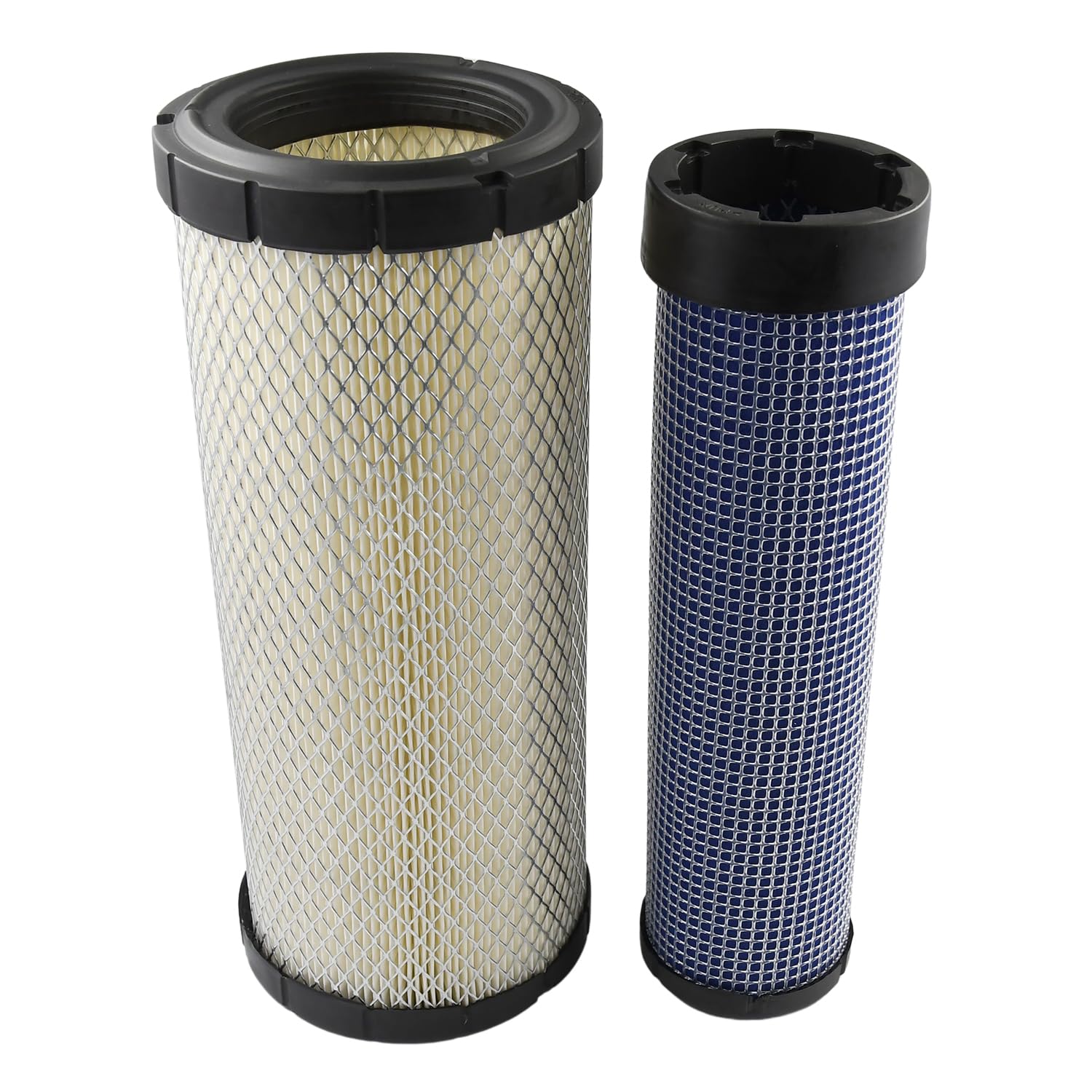 P822768 Kit filtro aria P822769 RE68048 RE68049 46489 46490 Compatibile con trattore John Deere 110 1600 1620 3120 3203 3245C 3320 3520 3720 4105. Escavatore 5103 5105 5200 75C 80C 60D