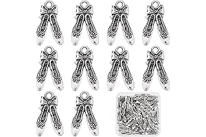 SUNNYCLUE 100-Piece Dance Charm Set