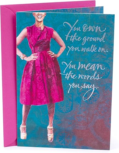 Miniatura 1 de Hallmark Good Mail - Tarjeta de cumpleaños, tarjeta de felicitaciones, tarjeta de amistad para mujeres (Love You More)