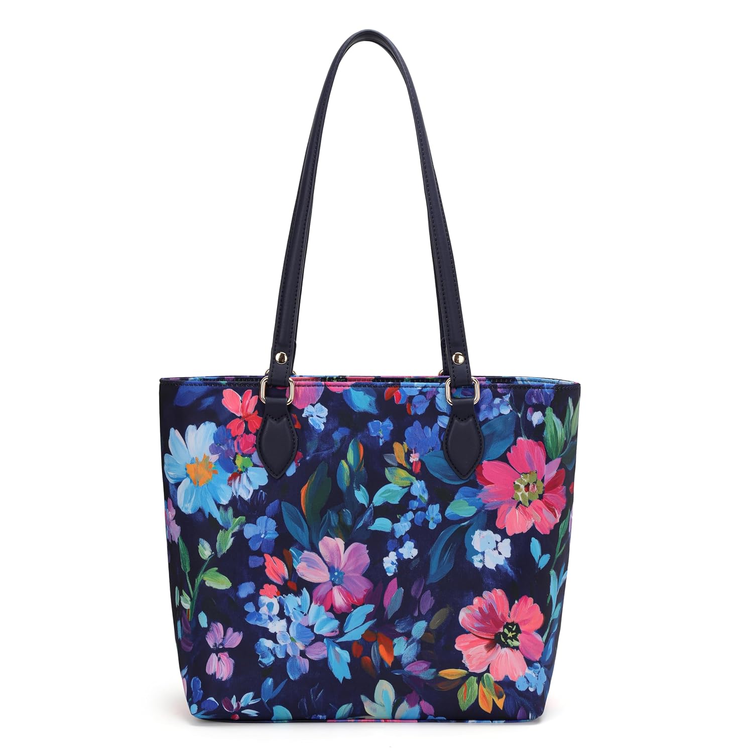 Tote bags for women tote purse nylon tote bag with zipper and pockets waterproof