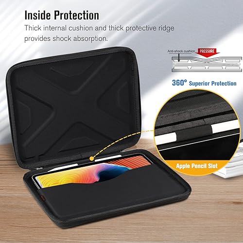 Miniatura 3 de SITHON Funda rígida para tablet iPad Pro M4 de 11 pulgadas y iPad Air M2 2024, iPad Pro M2 de 11 pulgadas, iPad Pro M2 de 10.9"10.2", iPad 109