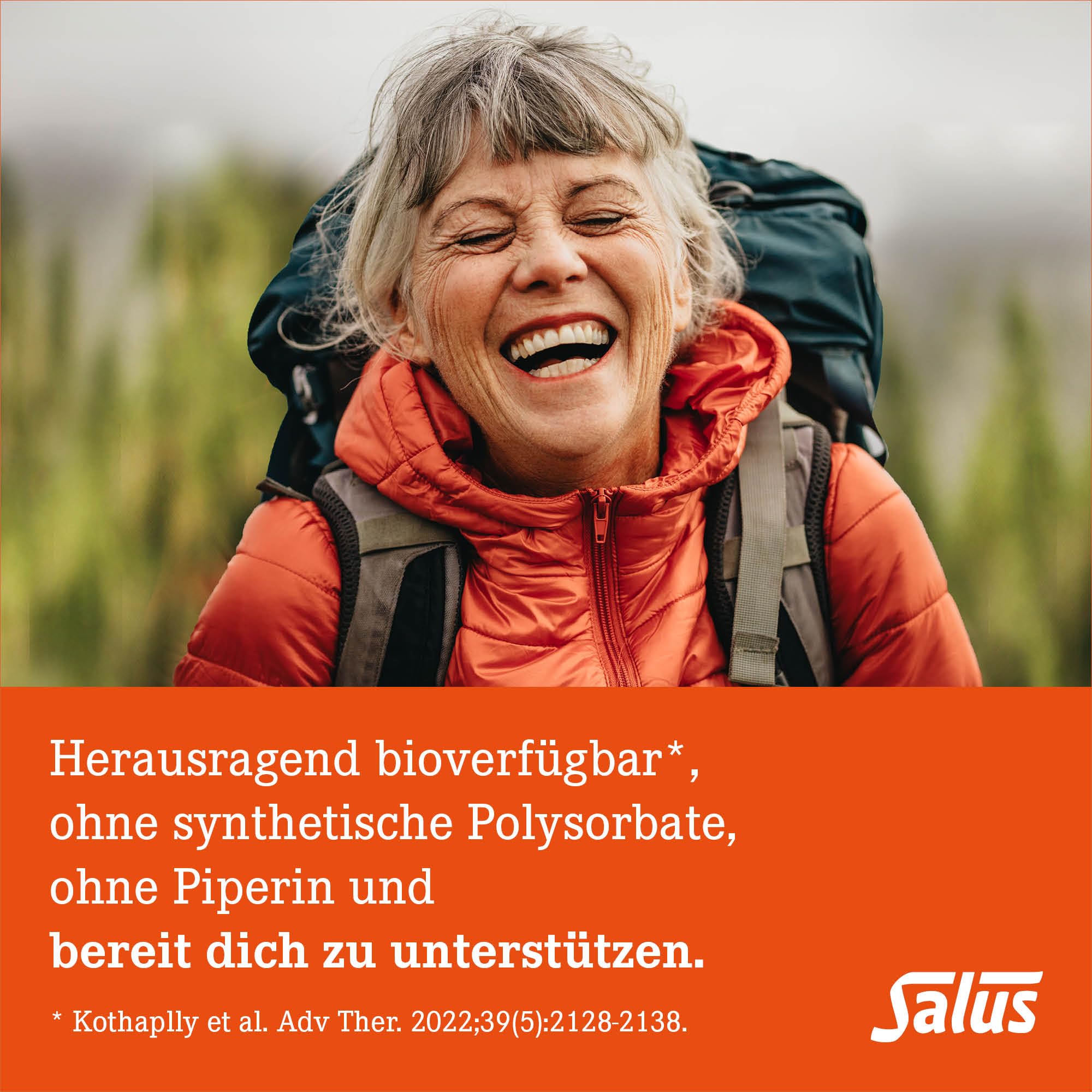 Salus Curcumin 202 Bioaktiv Tonikum – herausragende Bioverfügbarkeit: bis zu 202x bessere Curcumin-Aufnahme – ohne synthetische Polysorbate oder Piperin – mit Vitamin D3 – 250 ml
