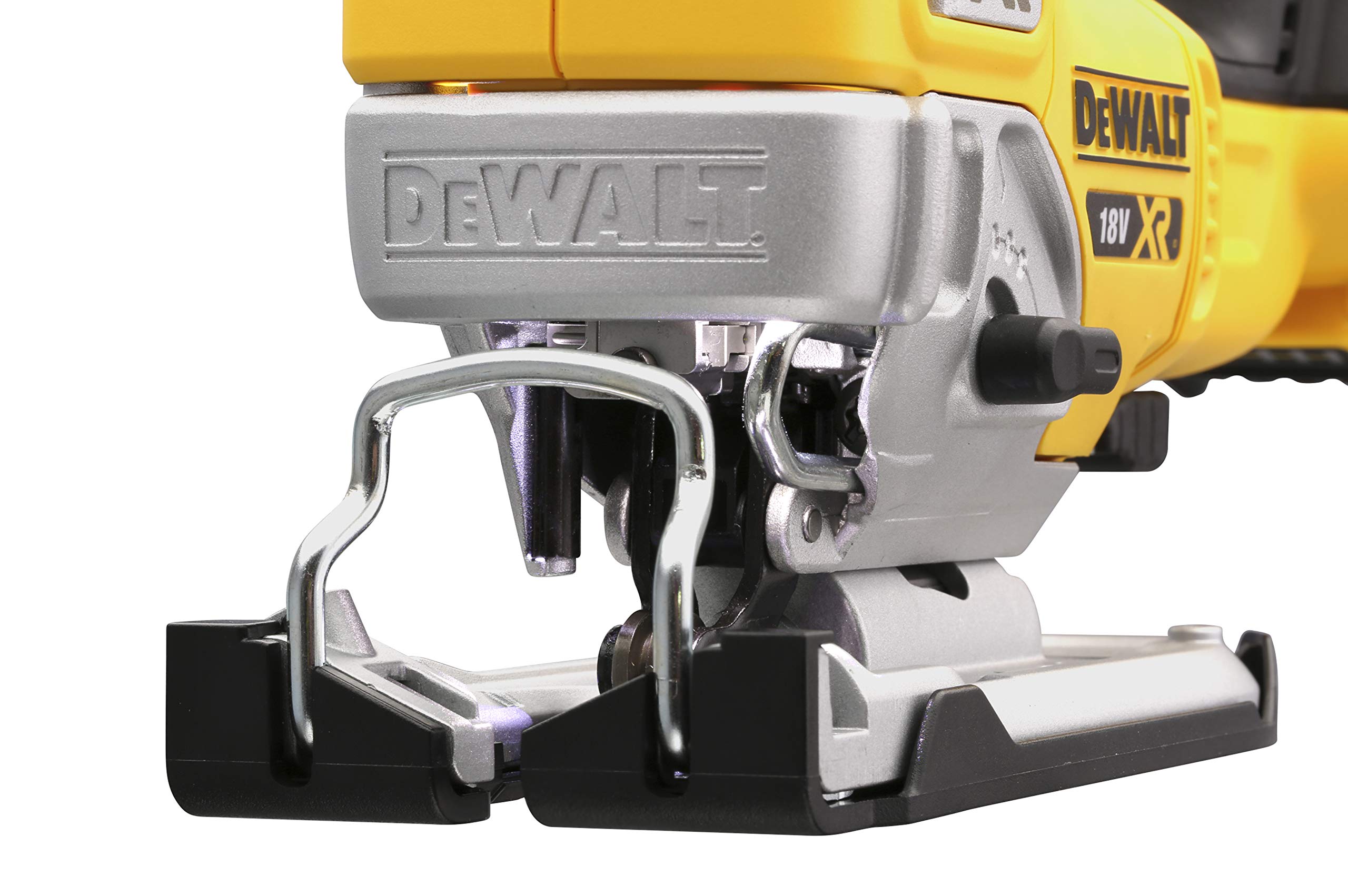 DeWalt DCS334NT-XJ DCS334NT-XJ-Sierra de Calar sin escobillas XR 18V sin Cargador/batería con maletín TSTAK II, Negro Y Amarillo + DCB182-XJ Batería carril XR 18V Li-Ion 4, Negro y amarillo