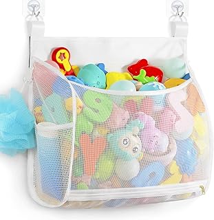 Ligereza Baby Mesh Bath Toy Organizer, Multiple Ways to Hang, Ultra Larg...