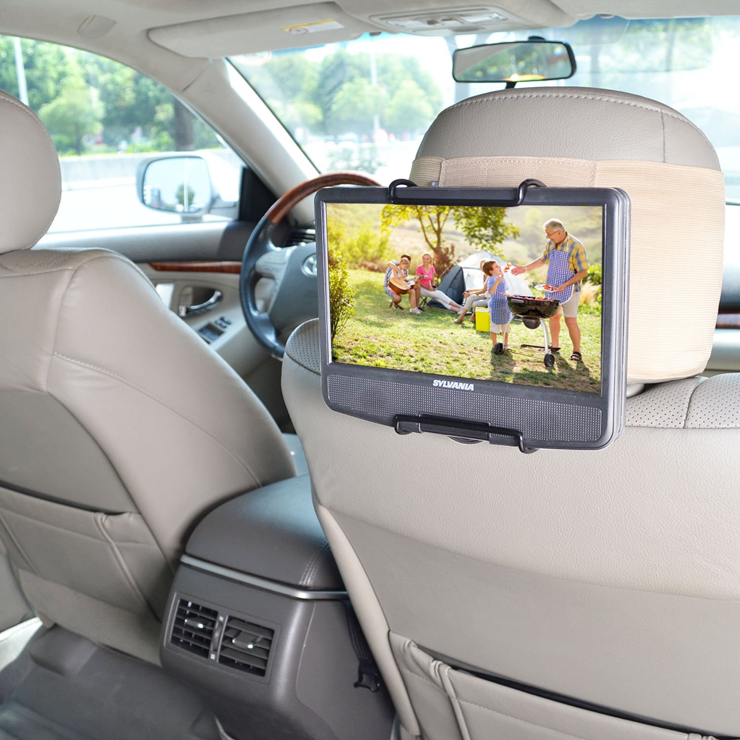 (未使用･未開封品)　Wanpool車ヘッドレストマウントホルダーポータブルDVDプレーヤーフィット回転画面&標準ノートパソコンスタイルポータブルDVDプレーヤー、ベージ wyeba8q Amazon | Wanpool車ヘッドレストマウントホルダーポータブルDVD