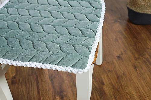 Miniatura 2 de SINCERE Almohadillas de felpa de tamaño personalizado para silla, tapete de meditación para interiores, antideslizantes, suaves y mullidas,