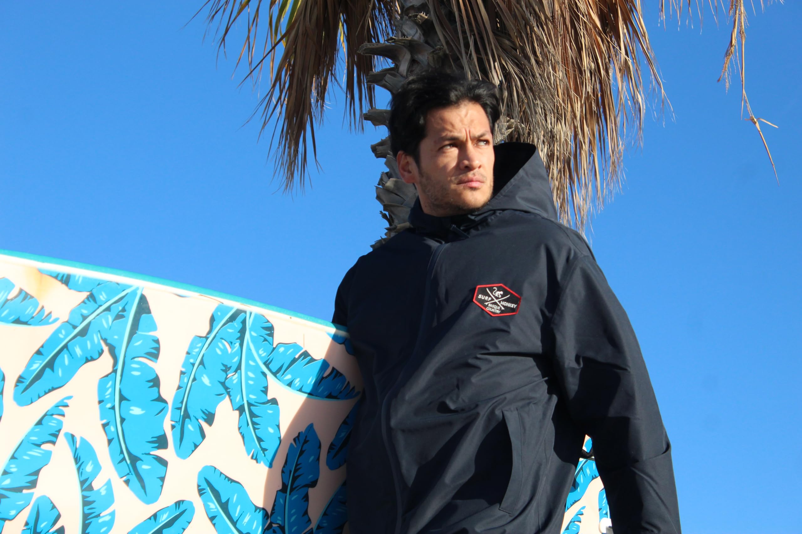 Poncho de surf d'hiver imperméable pour adulte