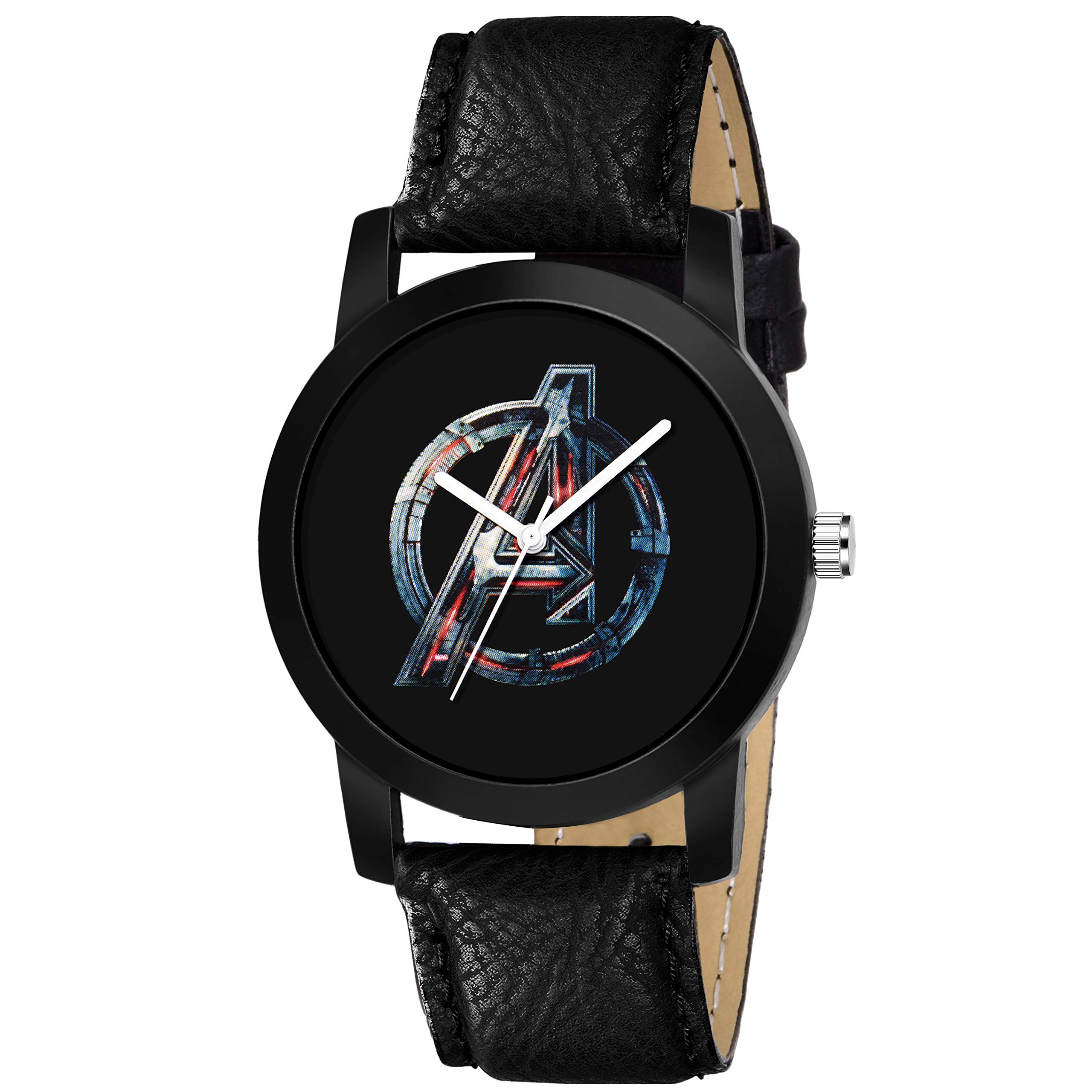 CERO Dress Analogue Unisex Watch(Black Dial Black Colored Strap)-AVE09 (B07XCJ63YP) Amazon Price History, Amazon Price Tracker