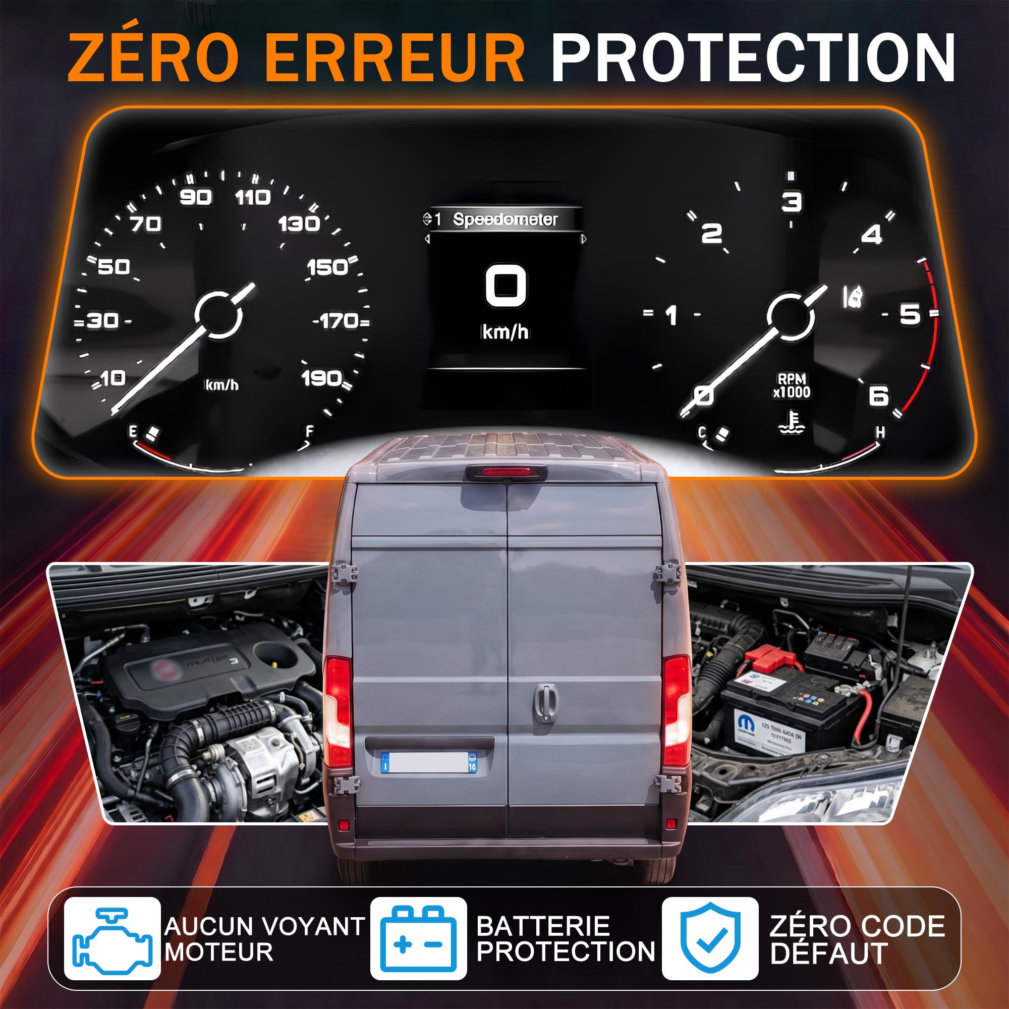 Désactivateur Start & Stop pour F.iat Ducato 250/290 Boxer Jumper III 20-26