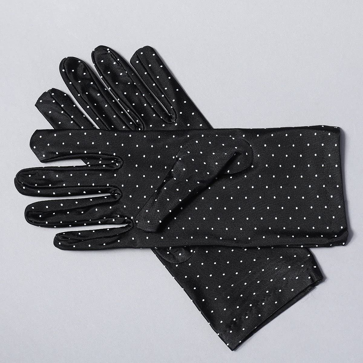 PIMXL Ensemble d'accessoires pour Femme des années 50, Béret Rouge Classique, Lunettes de Soleil, écharpe et Gants Inclus, Rockabilly Femme pour Halloween Carnaval, Soirée de Déguisement Fête Party