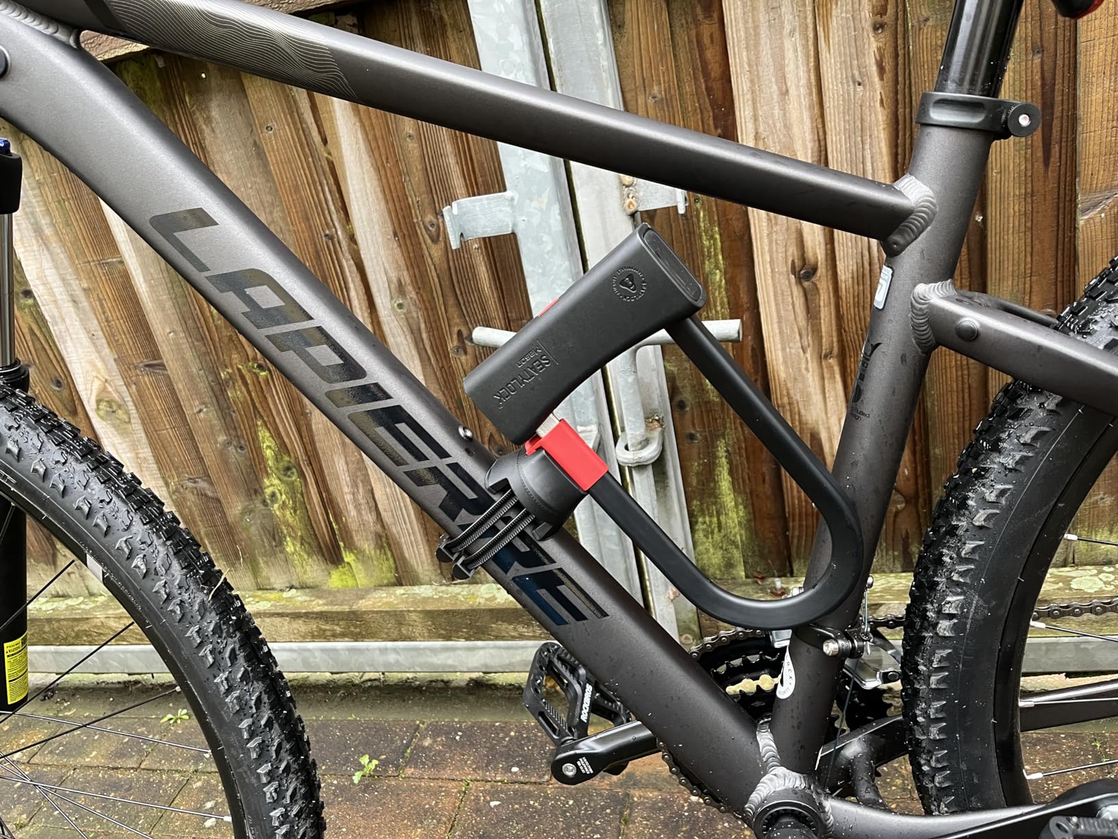 SeatyLock Bike U Lock Mount Holder Heavy Duty Frame Mounting Bracket