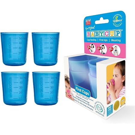 Tasses Munchkin Simple Clean 296ml - 2 Pack Avec Pailles | Sans BPA, Anti-fuites, Silicone | Pour Bébés Dès 12 Mois | Vert/Bleu