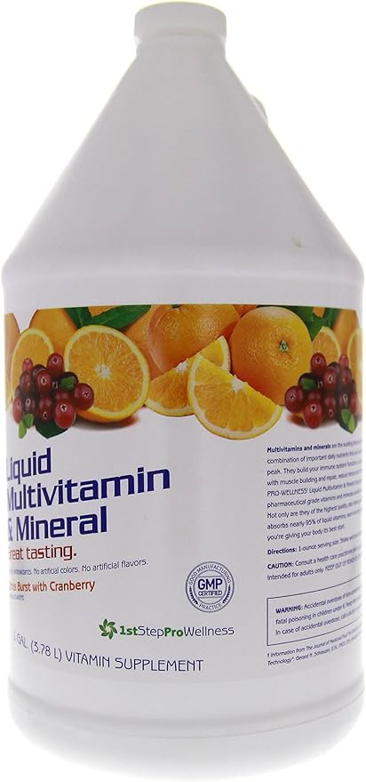 1st Step for Energy Vitaminas y Minerales Sabor Cítricos 1 Gal miniatura 2