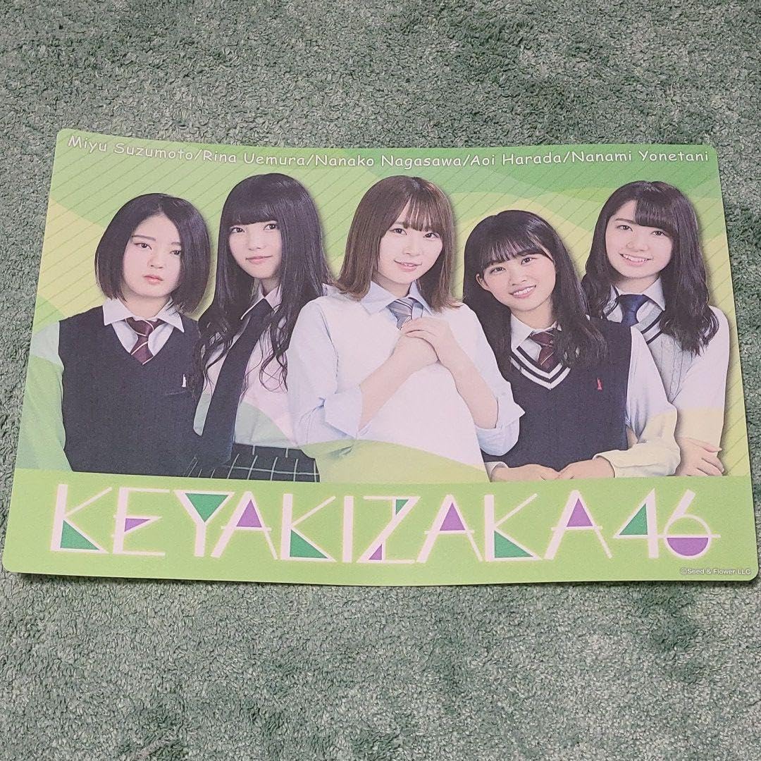 欅坂46 ローソン くじ セット 欅坂46 × ローソン全国 7.30を皮切りにくじ・グッズ販売など