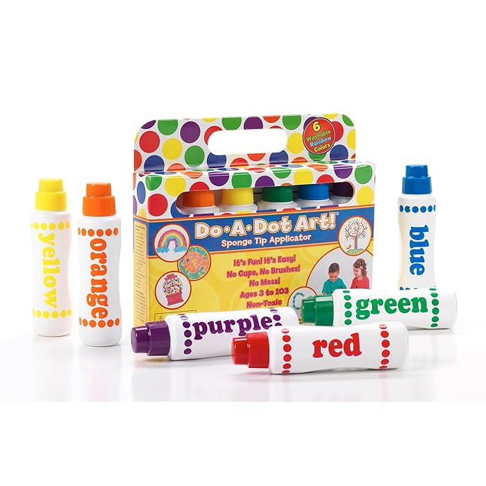 Buy Washable Do A Dot Markers Set Of 36 Rainbow Paint Arts And Crafts