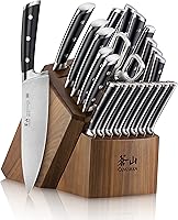 Vista 1 de Cangshan Serie S 1026054 - Juego de 23 cuchillos forjados de acero alemán