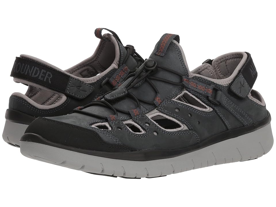 

Allrounder by Mephisto Maroon (Black Rubber/Grey Crazy Horse) Men's Lace up casual Shoes