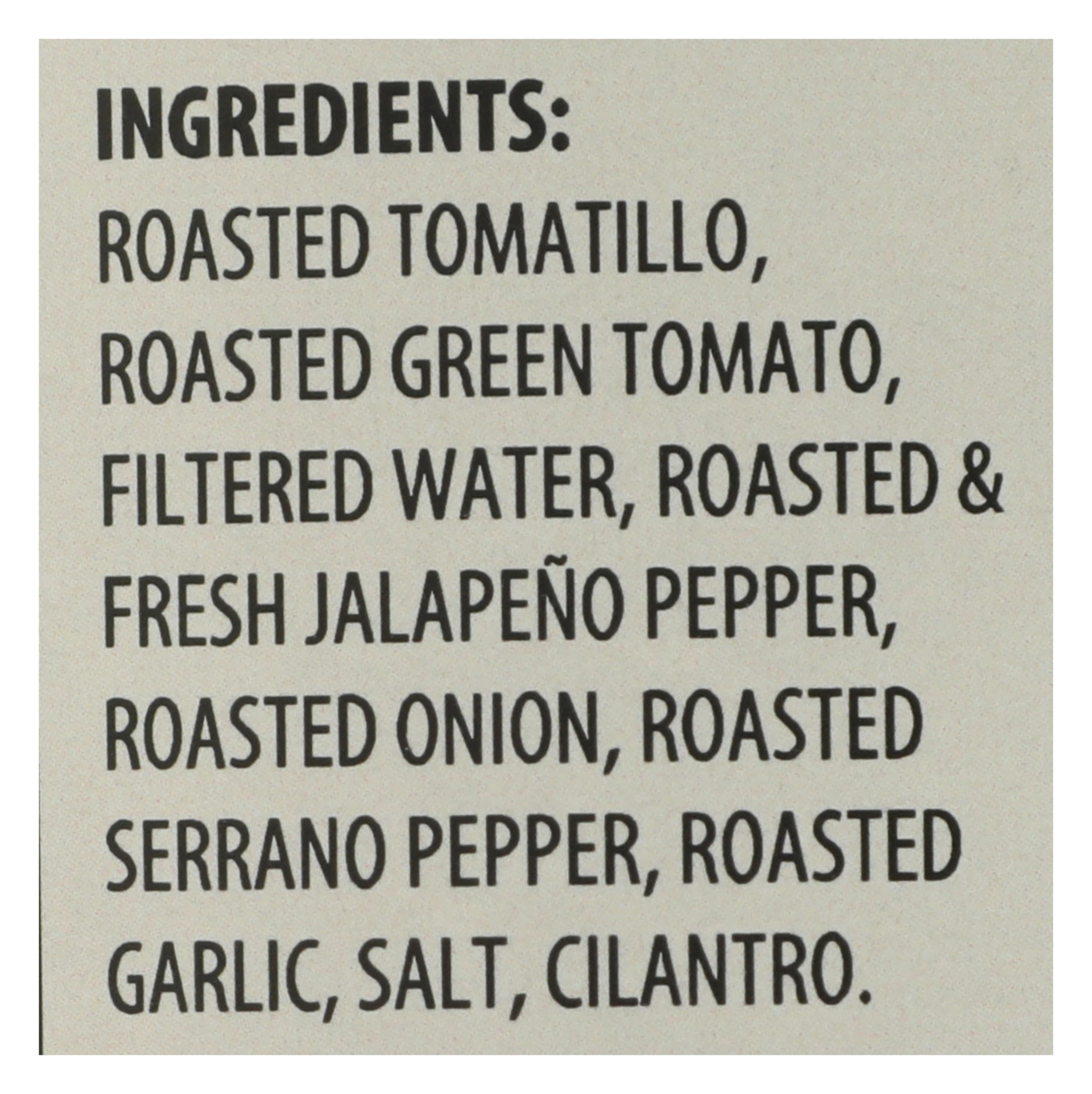 Arriba! Medium Green Salsa, 16-Ounce Glass (Pack of 6)