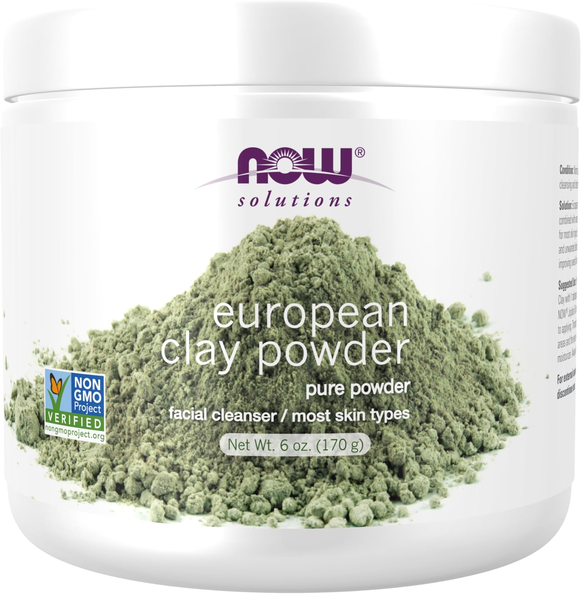 Now Foods European Clay Powder - 170g