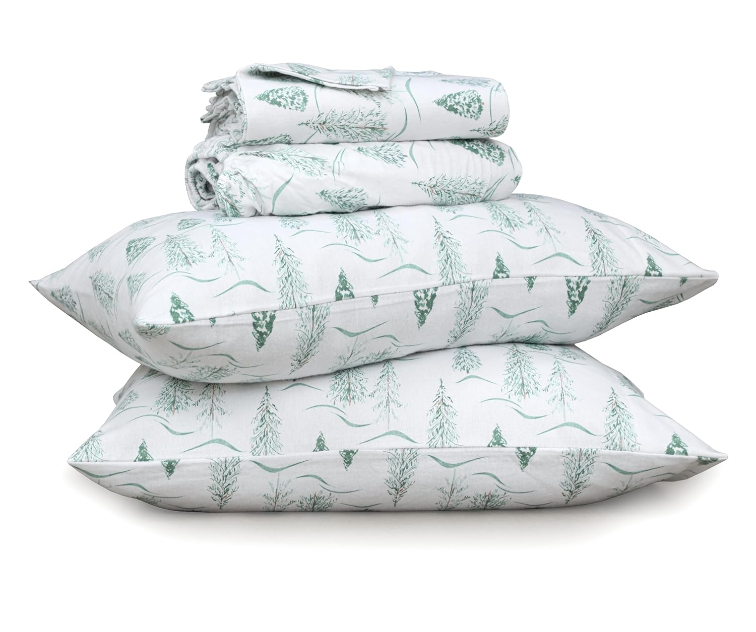 Ruvanti Flanell-Bettwäsche (voll, dunkelbraun)