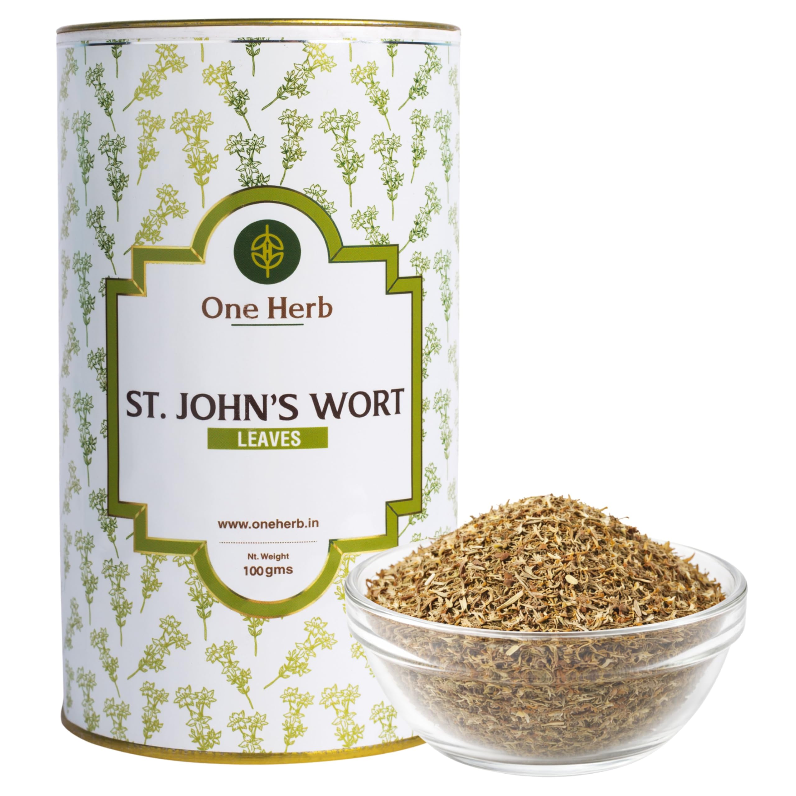 St John's Wort Tea 100g | Superherb for Depression & Anxiety, Improves Quality of Sleep, Calms Nerve | Herbal Infusion