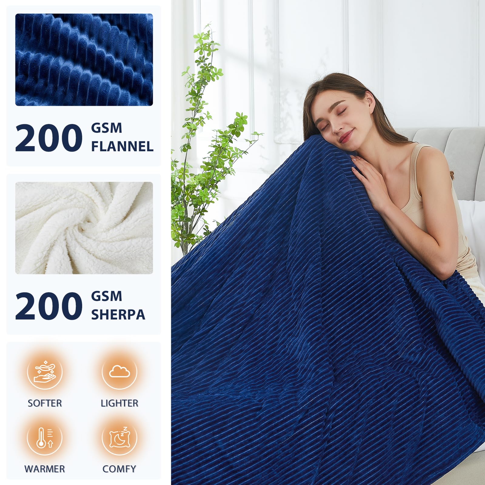 Homemate Electric Blanket Queen Size - 84