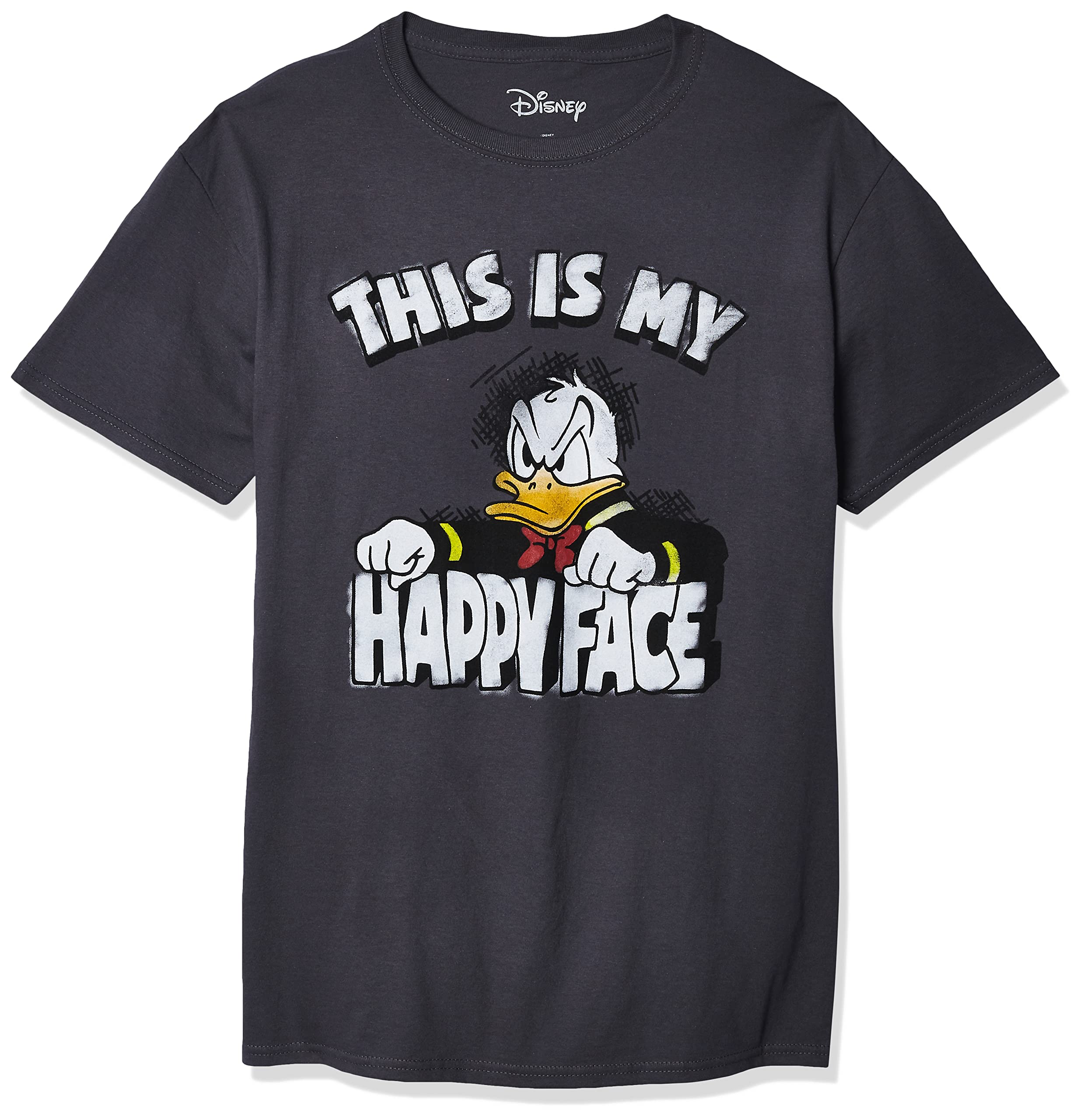 Disney Men's Donald Duck Happy Face T-Shirt