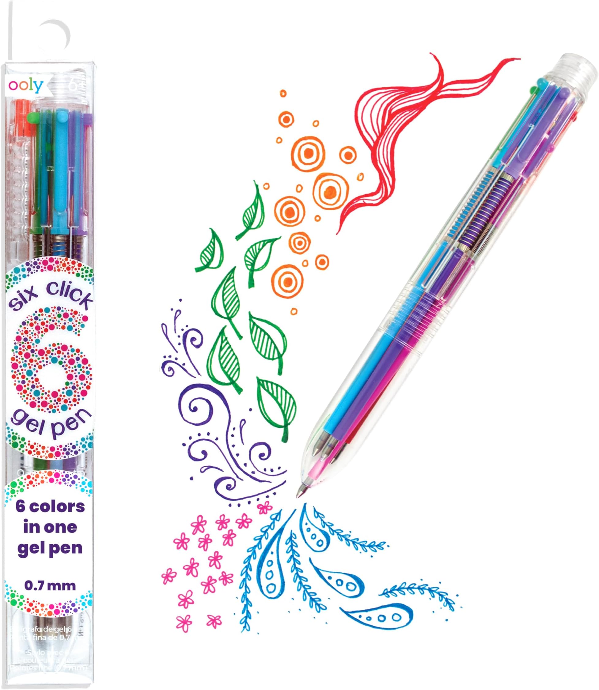 OOLY, Six Click Gel Pen (132-045)