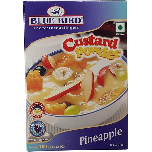 Blue Bird Custard Powder Pineapple 100g
