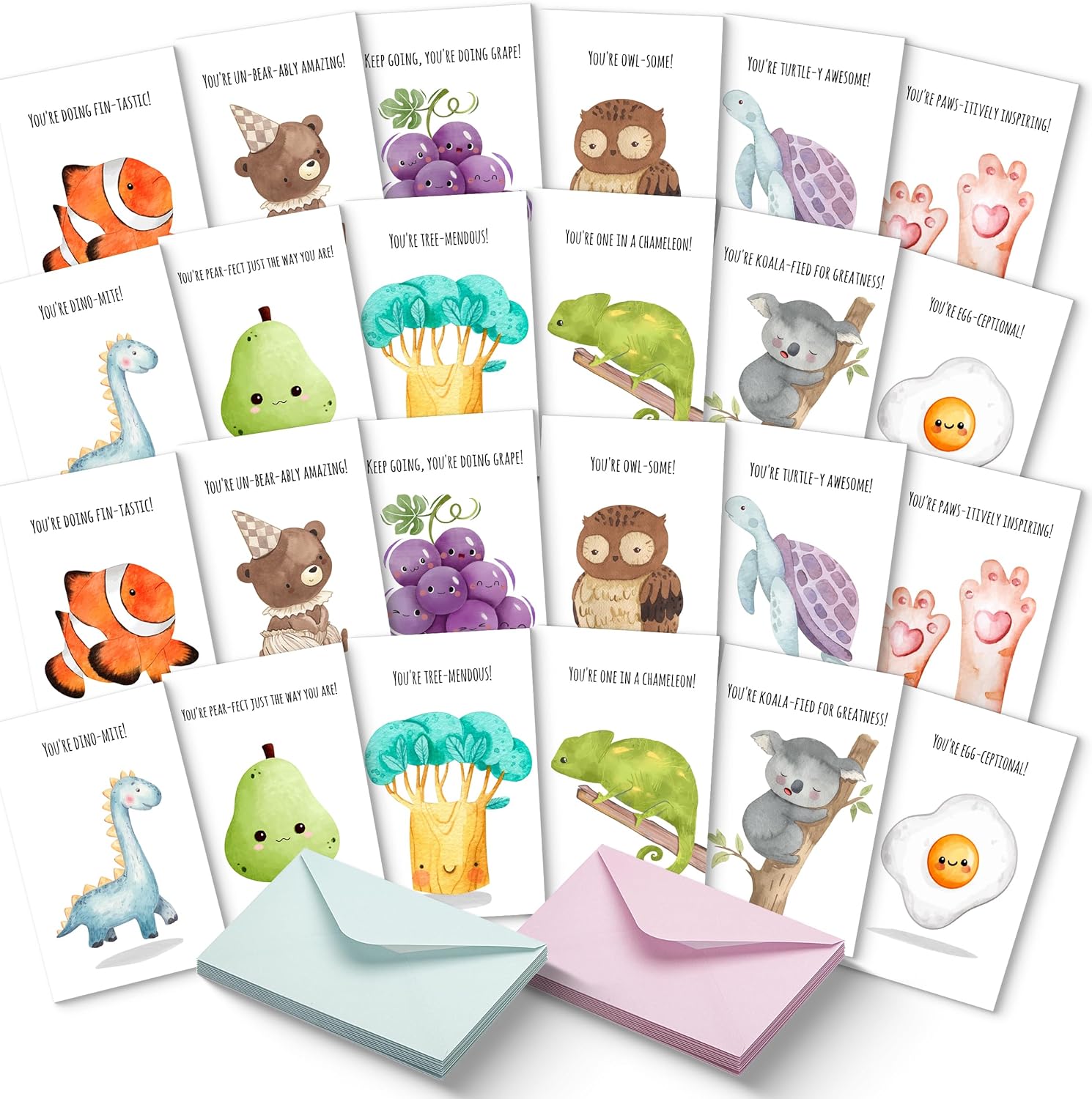 Mr. Pen- Funny Notecards with Envelopes