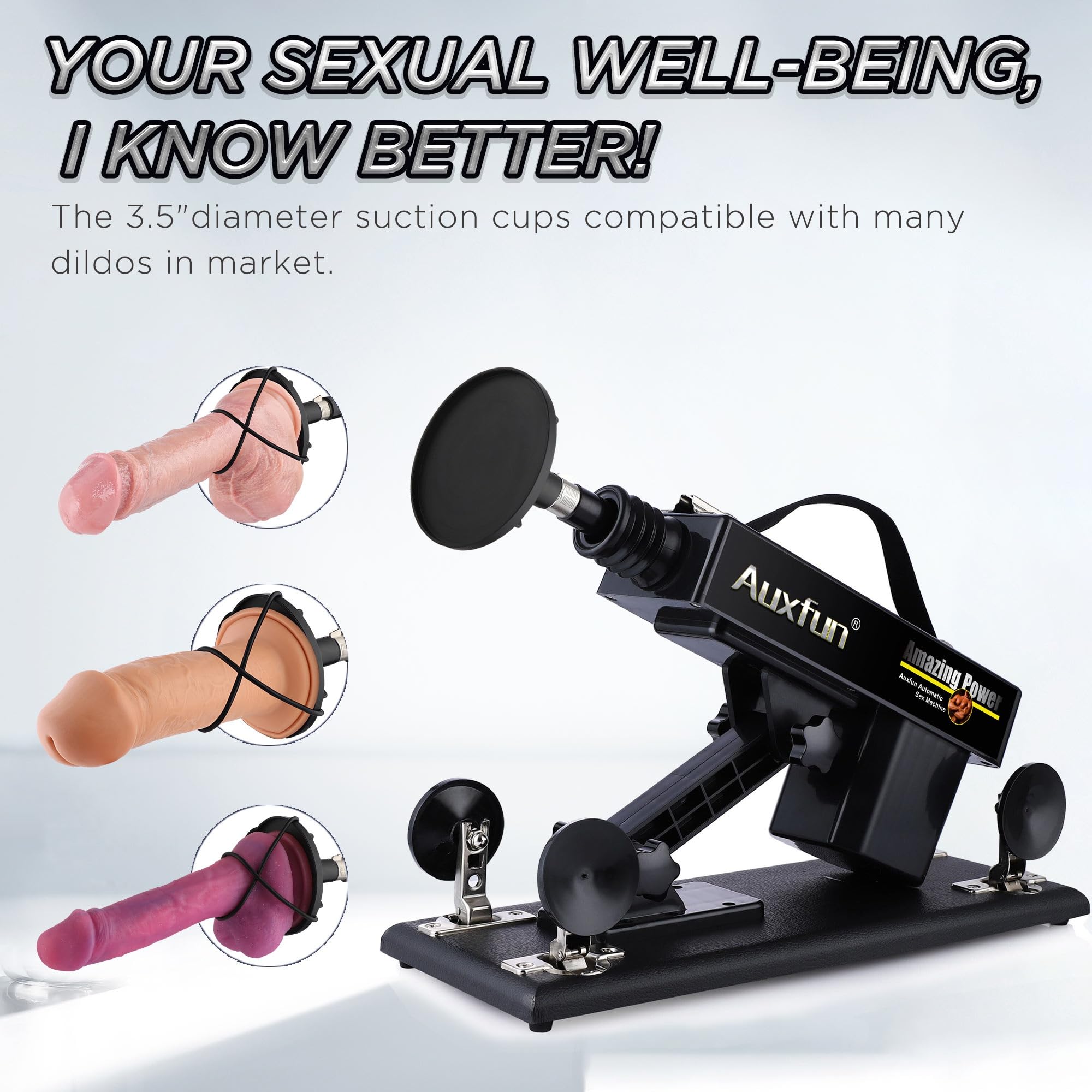 Sex Machine Fuck Machine with 3XLR Connector,Dildo Machine with Realistic Dildo, Love Machine Sex Toys 7 Attachments with Suction Cup Adapter Adult Toys for Women: App Controlled Sex Machine