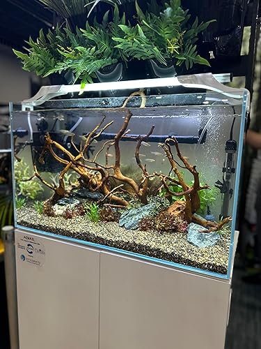 Miniatura 3 de Aqua Natural Midnight Pearl - Sustrato de grava para acuarios, acuarios, viveros y terrarios, 0.079-0.157 in, marrón