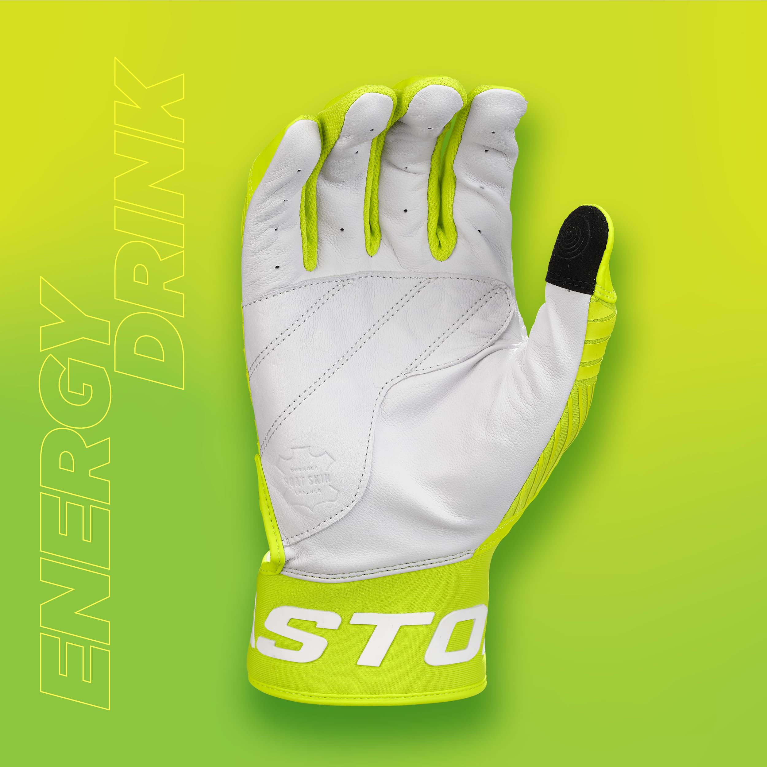 Guanti Da Battuta Easton Walk-Off ETHOS – Giovani – Pelle E Touchscreen (Sugar Rush) - 4