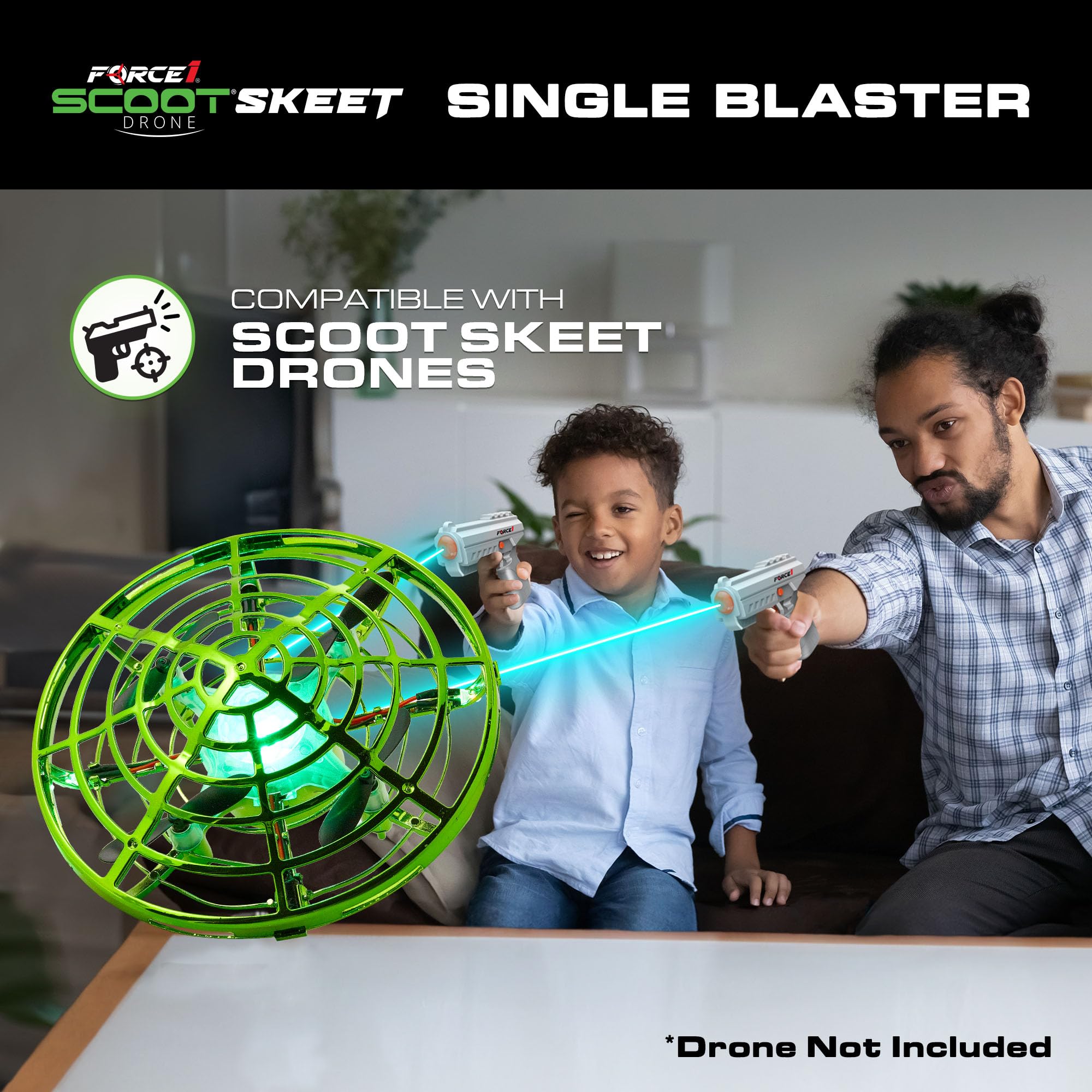 Force1 Scoot Skeet Drone Orange Hand Drone For And Blaster