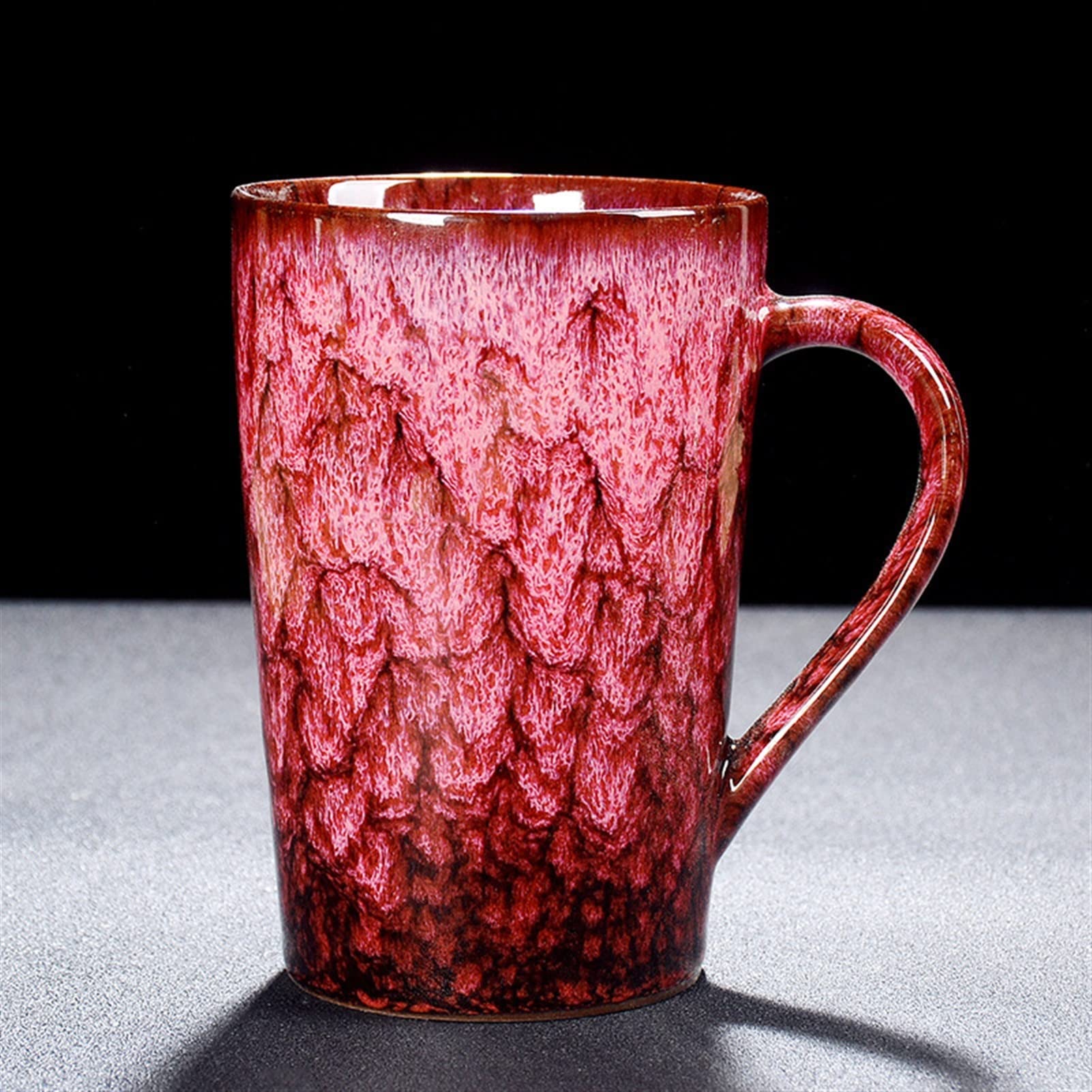 Tazza da caffè in Ceramica Tazza in Ceramica Porcellana Fatta a Mano personalità Creativa Tazza da Bere per Ufficio Tazza da caffè per la casa (2 400ml)