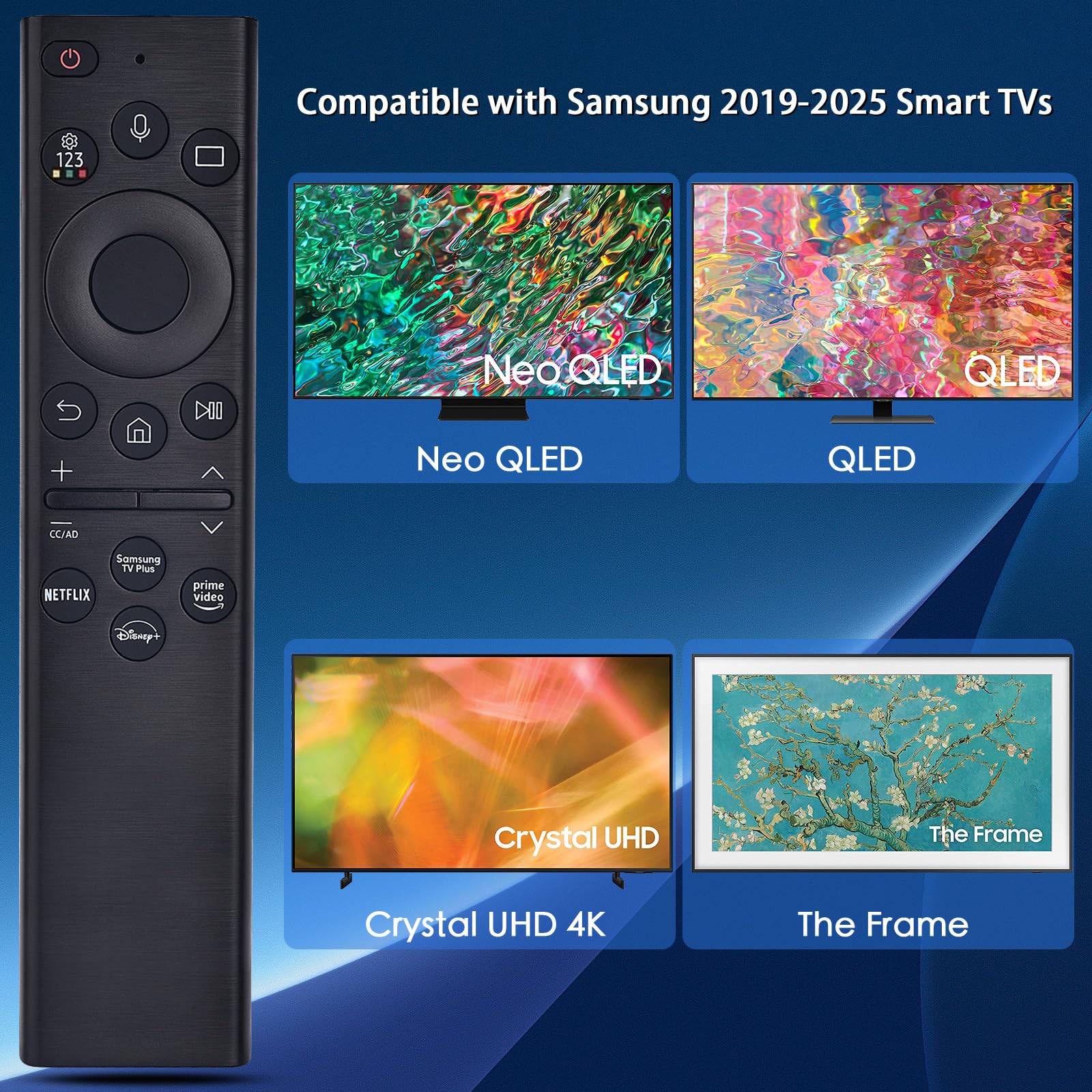 Telecomando di ricambio per Apple TV, compatibile con 4K/HD - Dettaglio