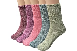 Loritta Wool Socks for Women: Warm and Cozy Black Friday Socks