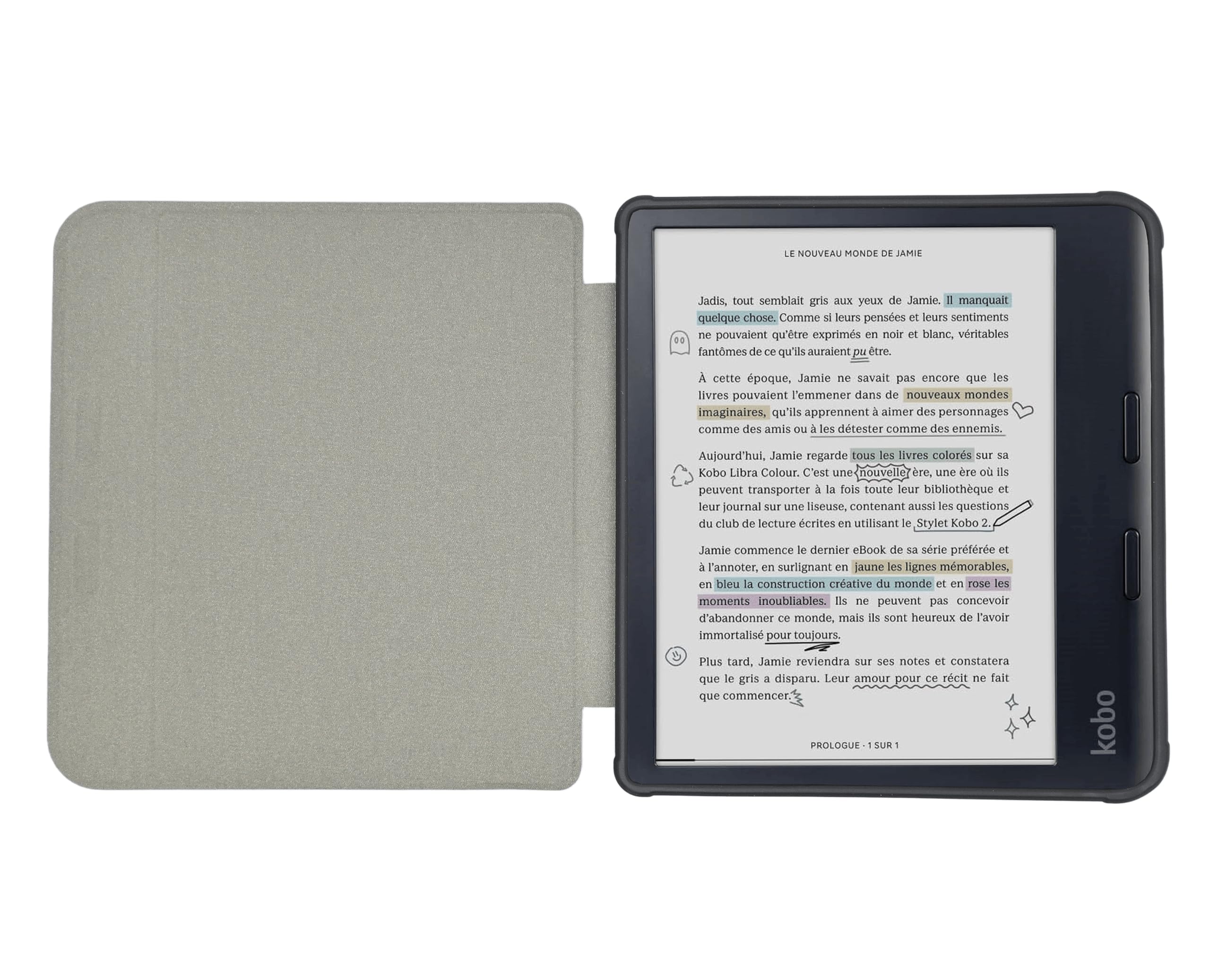 Amazon.co.jp: Kobo Libra Color (2024) / Kobo Libra 2 (2021) 7